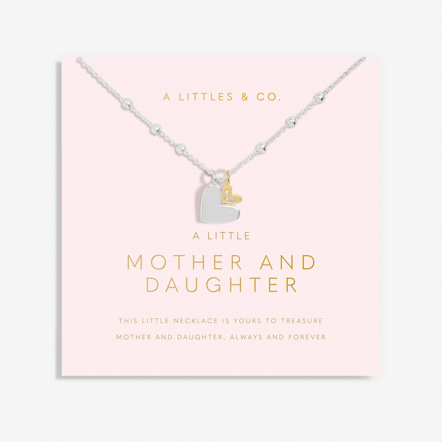 A Little Mother and Daughter Necklace