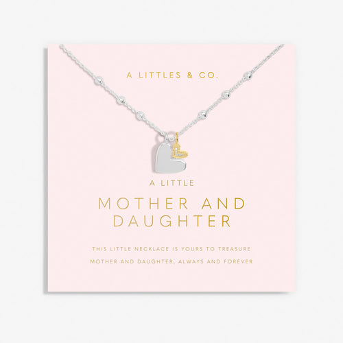 A Little Mother and Daughter Necklace