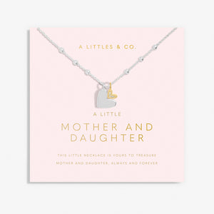 A Little Mother and Daughter Necklace