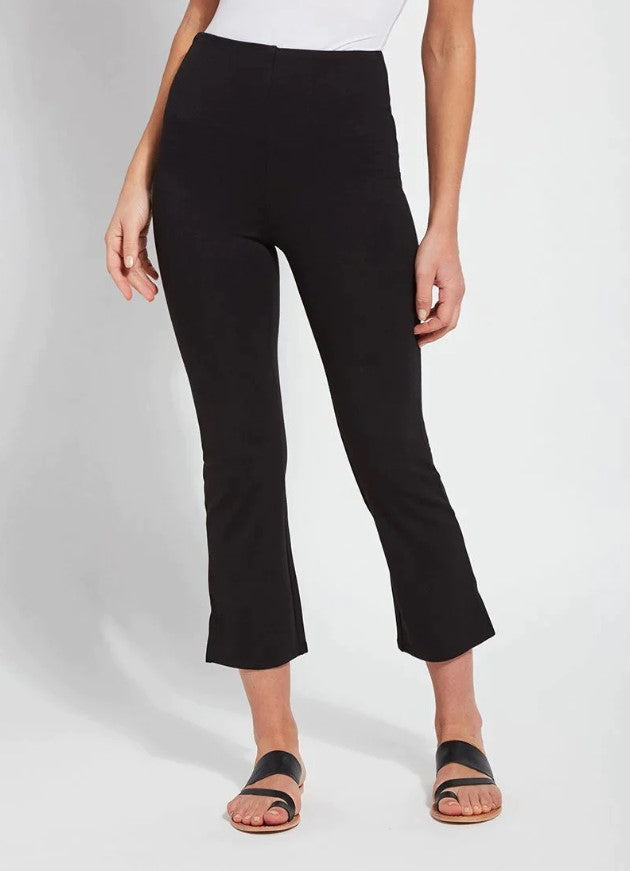 Cropped Kick Flare Pants