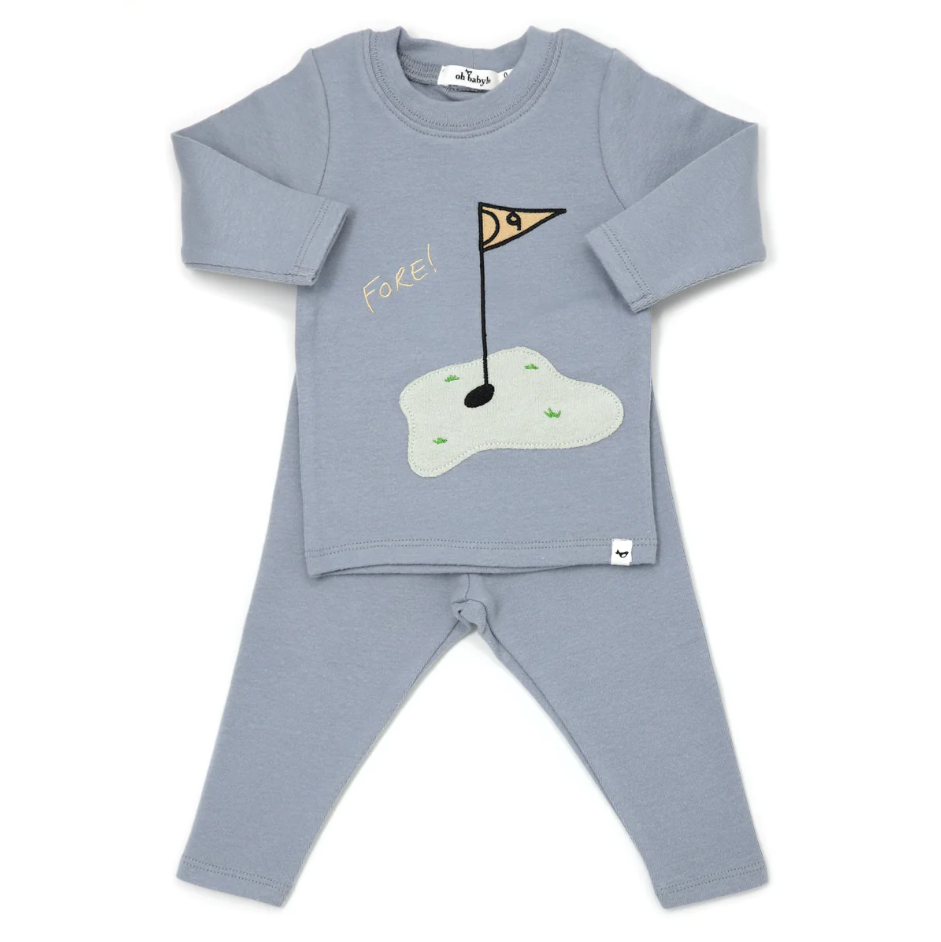 Fore! Golf Long Sleeve & Pant Set