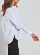 Load image into Gallery viewer, White Connie Slim Button Down Shirt