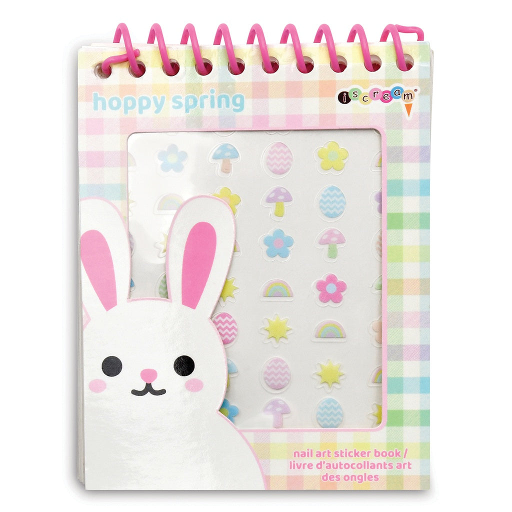 Hoppy Spring Nail Stickers Booklet