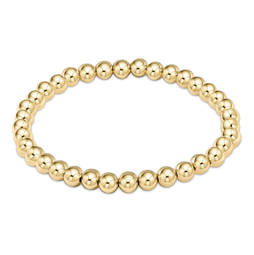 Classic Gold 5MM Bead Bracelet