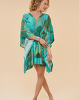 Secret Paradise Aqua- Beach Cover Up