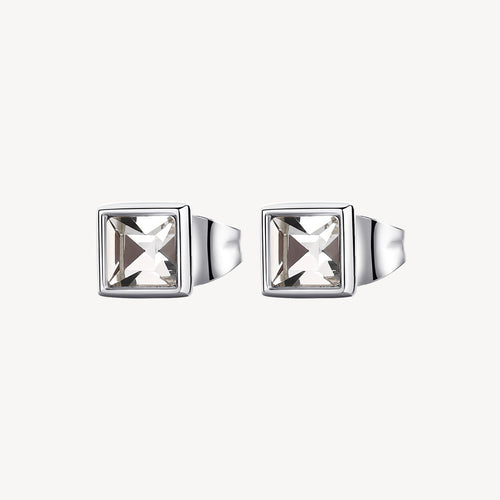 Emphasis Square Crystal Studs