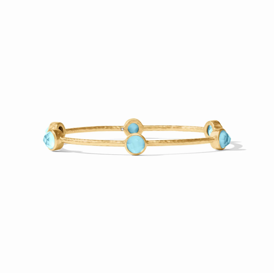 Milano Luxe Bangle Iridescent Capri Blue