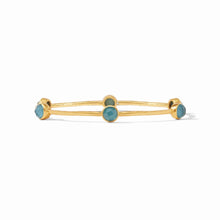 Load image into Gallery viewer, Milano Luxe Bangle - Peacock Blue