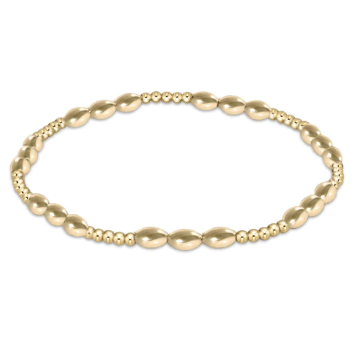 Harmony Joy 2MM Bead Bracelet - Gold