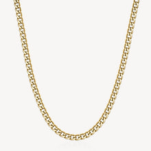 Cargar imagen en el visor de la galería, Mens Long Chain Link Necklace - Gold