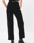 Black Velvet Trouser