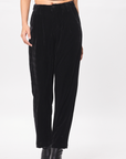 Black Velvet Trouser