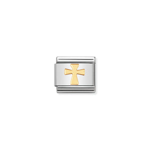Composable Classic 18k Gold Cross