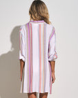 Boyfriend Shirt Multi Stripe