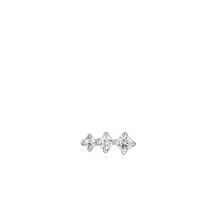 Load image into Gallery viewer, Silver Sparkle Crawler Single Earring