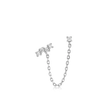 Load image into Gallery viewer, Silver Celestial Chain Single Earring