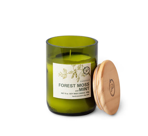 Eco 8 oz Candle - Forest Moss + Mint