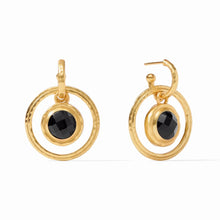 Load image into Gallery viewer, Astor 6-in-1 Earring - Obsidian Black