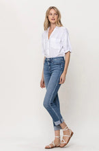 Load image into Gallery viewer, Mid Rise Single Cuff Jean