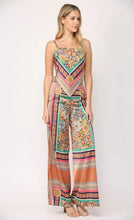 Load image into Gallery viewer, Scarf Print Palazzo Pants