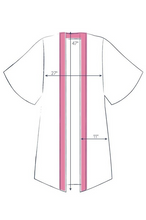 Load image into Gallery viewer, Hummingbird Kimono Gown - Aqua