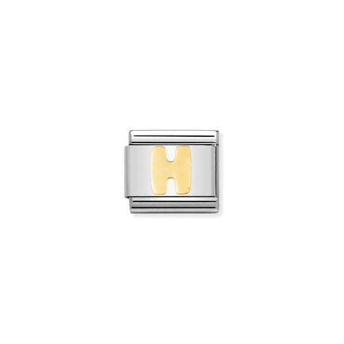 Composable Classic 18k Gold Letter H