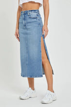 Load image into Gallery viewer, Peyton Midi Jean Skirt