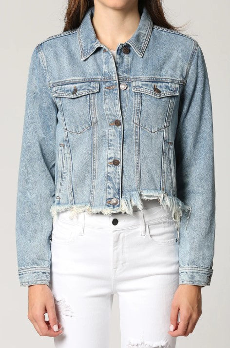 Rebel Classic Cropped Jean Jacket