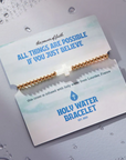 Holy Water Bracelet Gold