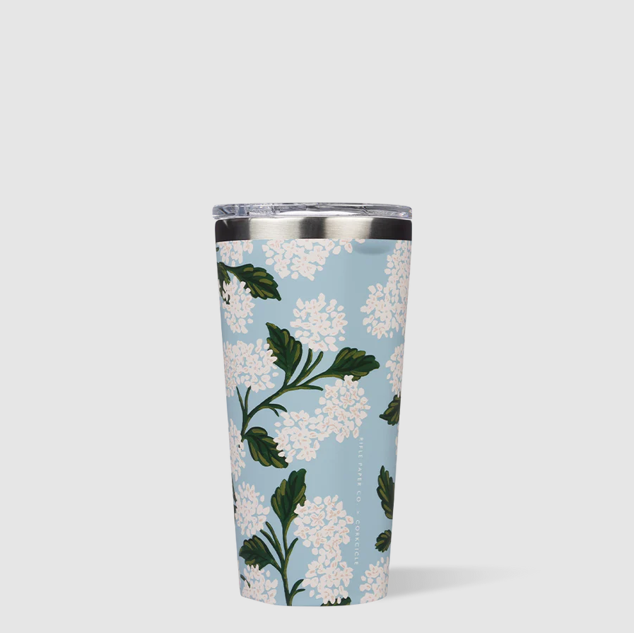 Rifle Paper Co. 16oz Tumbler - Hydrangea