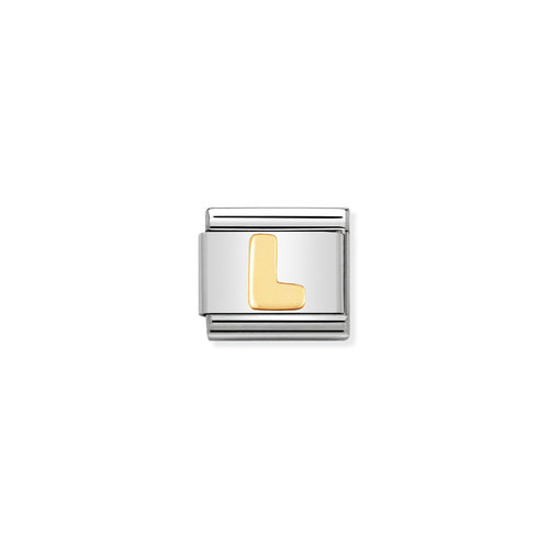 Composable Classic 18k Gold Letter L