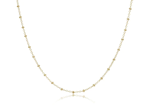 15" Simplicity Chain - 2MM Pearl