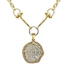 Load image into Gallery viewer, Gold Molat Coin Pendant Necklace