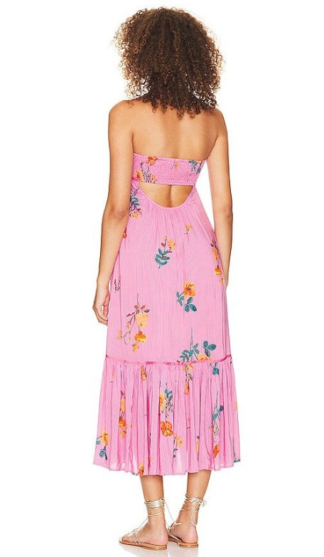 Grapefruit Rosie Posie Midi Dress