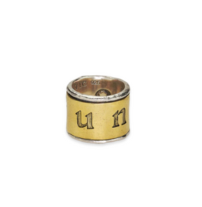 Peace in Unity Band Spinner Ring