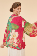 Load image into Gallery viewer, Delicate Tropical Kimono Jacket
