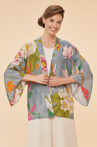 Tropical Flora & Fauna Kimono Jacket