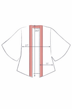Load image into Gallery viewer, Oasis Kimono Jacket - Coconut