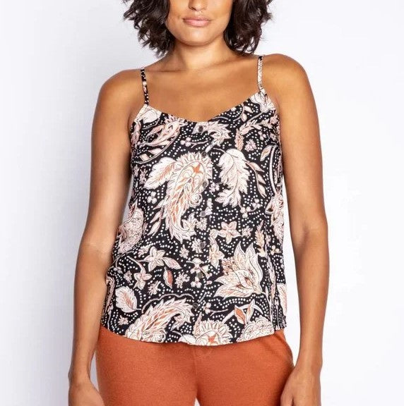 Paisley Night Pajama Cami