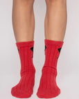 Rise & Wine Knit Socks