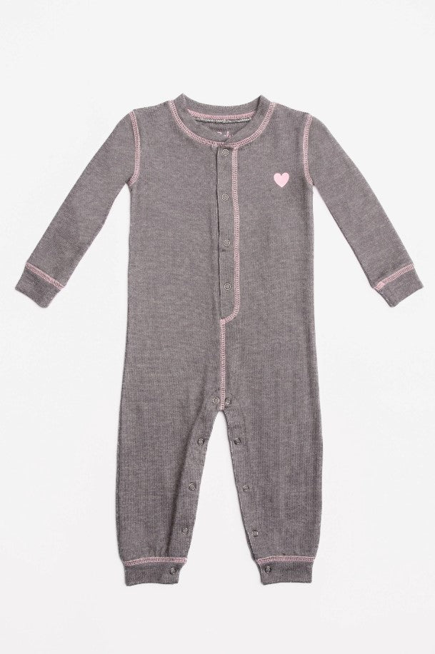 Infant Heart Pajama Leotard