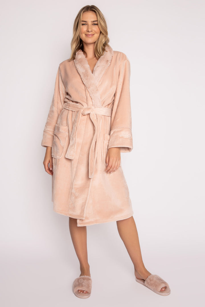 Blush Luxe Plush Robe