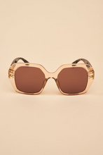 Load image into Gallery viewer, Luxe Rylee Nude/Tortoiseshell Sunglasses