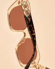 Luxe Rylee Nude/Tortoiseshell Sunglasses