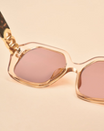 Luxe Rylee Nude/Tortoiseshell Sunglasses