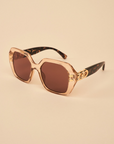 Luxe Rylee Nude/Tortoiseshell Sunglasses