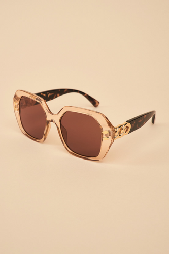 Luxe Rylee Nude/Tortoiseshell Sunglasses