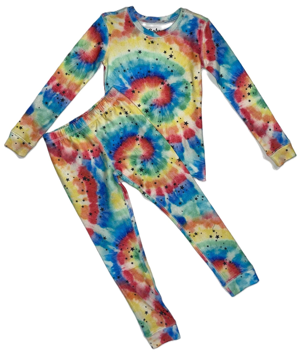 Stardust Tie-dye Pajama Set