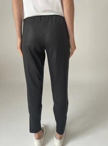 Coated Zip Jogger Pants