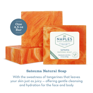 Natural Soap Bar - Satsuma
